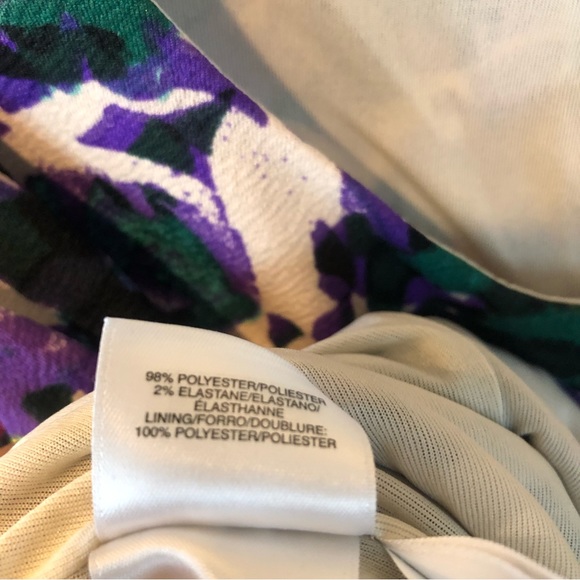 Kasper || Multicolored Artistic Midi Dress - Picture 4 of 7